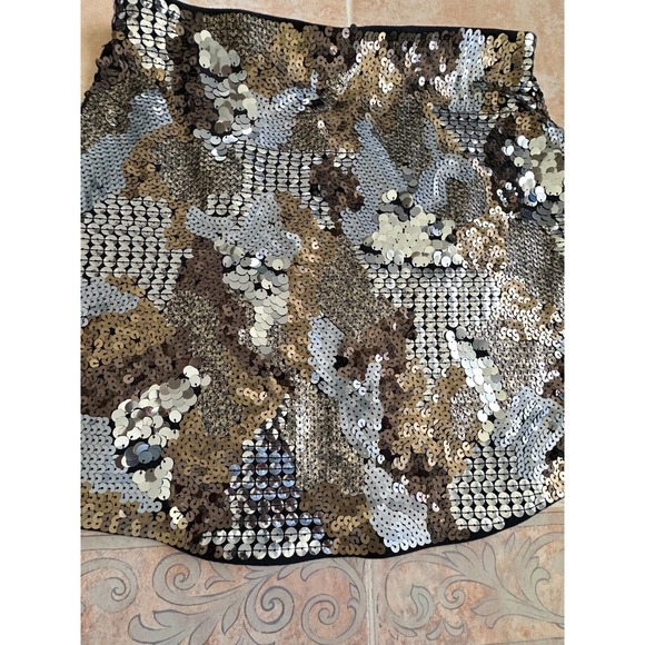 Express Camo Mini Sequin Skirt size‎ S/p - Picture 4 of 7
